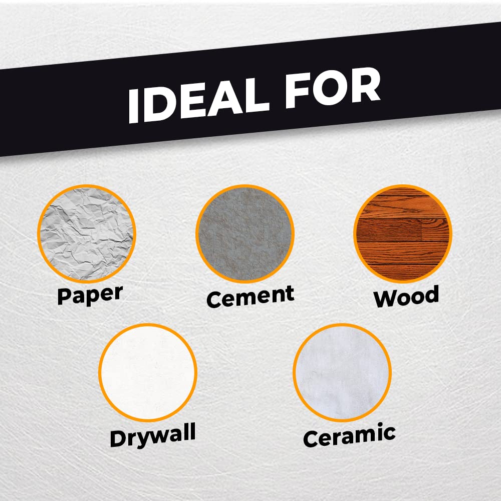 WOD MT5 Utility Grade Masking Tape, 1.5 inch x 60 yds. (Pack of 24) for Home or Office air-Dry Painting, Labeling, & Packing. Leaves no Residue