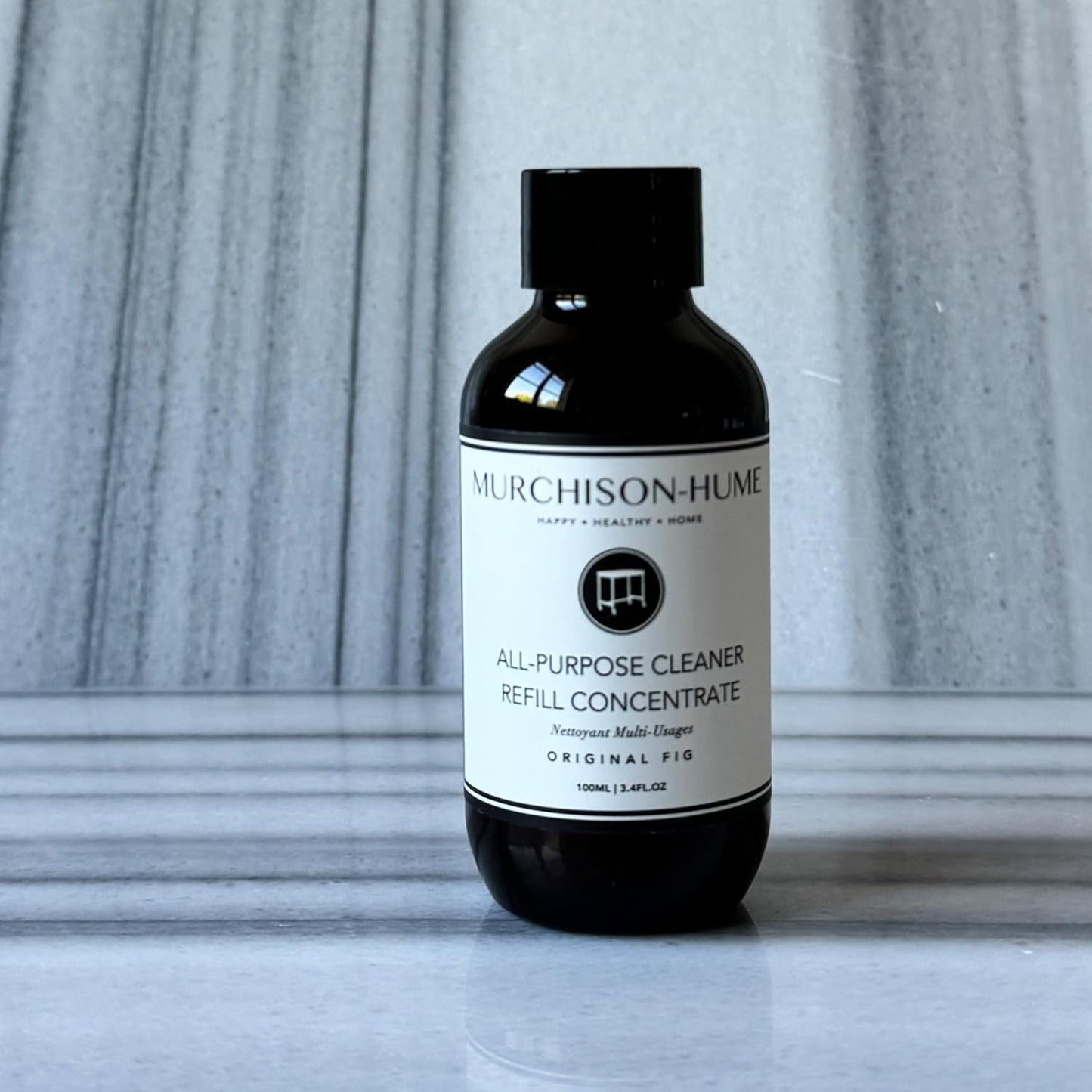 Murchison-Hume All-Purpose Cleaner – Natural, Non-Toxic, Safe on All Surfaces – Plant-Based Multi-Surface Cleaner for Kitchen, Bathroom & Home – Refill, makes 2 17 oz bottles, Original Fig