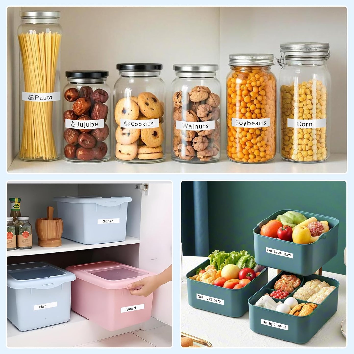 TZe TZ Tape 12mm 0.47 Laminated White Replacement for Brother P Touch TZe-231 TZC-231 P Touch Label Tape Refill Work for Brother P-Touch Label Maker PT-D210 PT-D220 PT-H110 PT-D600 PT-D400, 8m 26.2ft