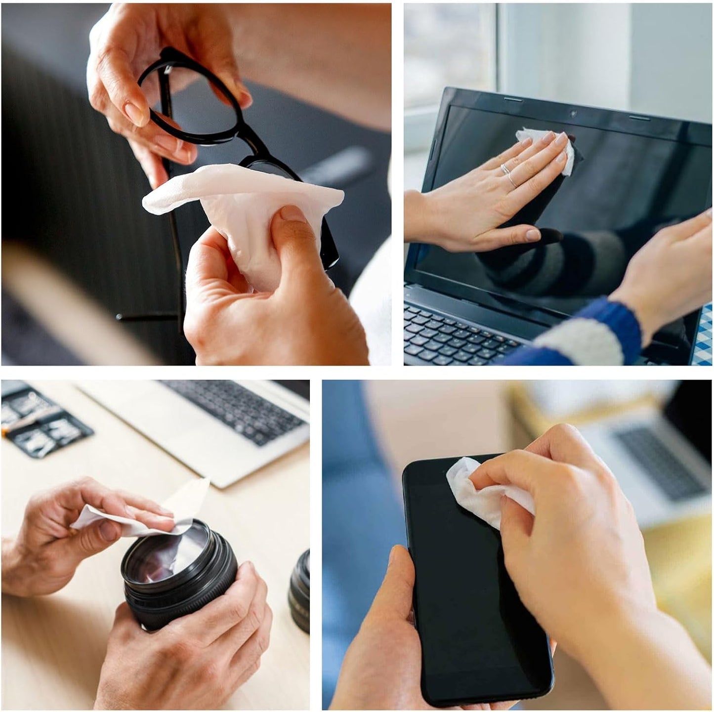 Anti Fog Wipes for Glasses, 120 Count,Pre-Moistened Cleaning Wipes, Lens Cleaner Wipe for Eyeglasses,Sunglasses,Goggles,Screen,Phone,Individually Wrapped Eye Glasses Cleaner