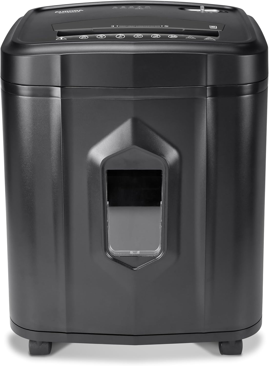 Aurora AU1645XA 16-Sheet Cross-Cut Paper and CD/Credit Card Shredder/5-Gallon Pullout Basket/ 30 Minutes Run Time