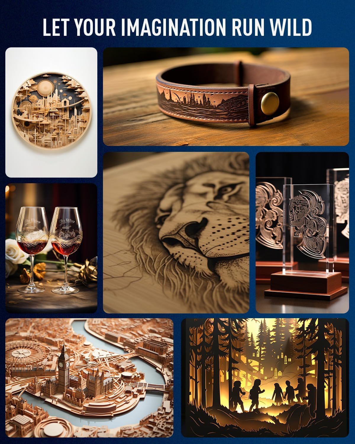 OMTech 130W CO2 Laser Engraver, 35x55 Inch Laser Cutting Machine with Autofocus Autolift 3 Way Pass Air Assist Caster Wheel, Industrial Laser Cutter Engraving Etching Machine for Wood Glass Acrylic