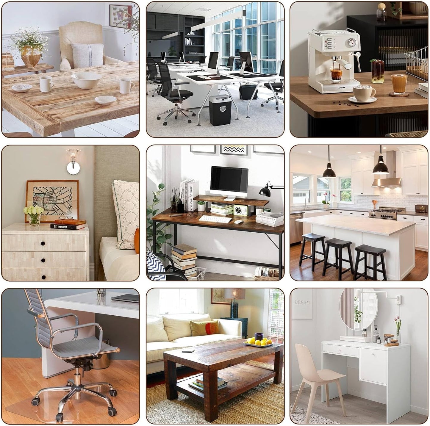 Clear Table Cover Protector 35 x 70 Inch, 2mm Thick Table Protector for Dining Room Table, Clear Plastic Table Cover, Pad Mat for Kitchen, Writing Desk Pad for Desktop