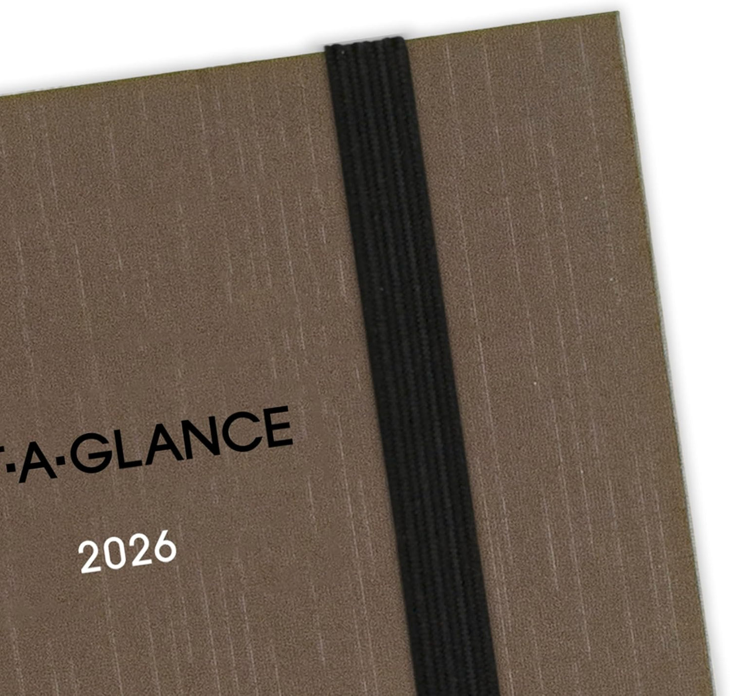 AT-A-GLANCE 2026 Planning Notebook, Daily, 5" x 8.25", Small, Plan. Write. Remember., Casebound, Gray (7062013026)