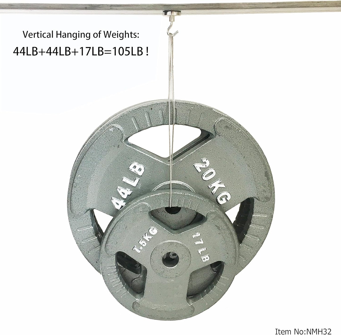 Neosmuk Magnetic Hooks for Cruise Cabins, Heavy Duty 130lb Strong Magnet Hook, Cruise Ship Essentials for Hanging, Metal Wall Refrigerator Hangers (Silver White, 4 Pack)