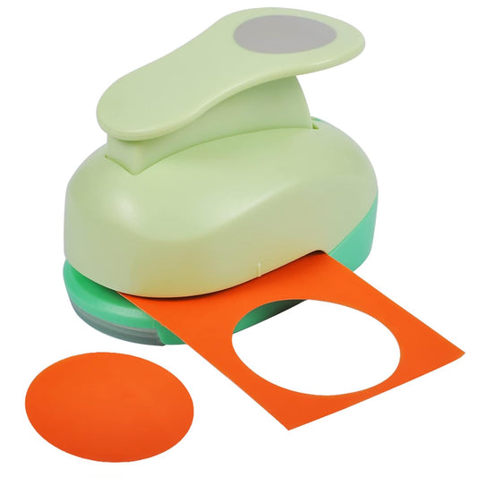 UCEC Circle Punch, 1.25 Inch Circle Hole Punch, Paper Punch Circles Craft Punch Handmade Paper Punch for Crafting Scrapbooking Cards Arts Fun Projects