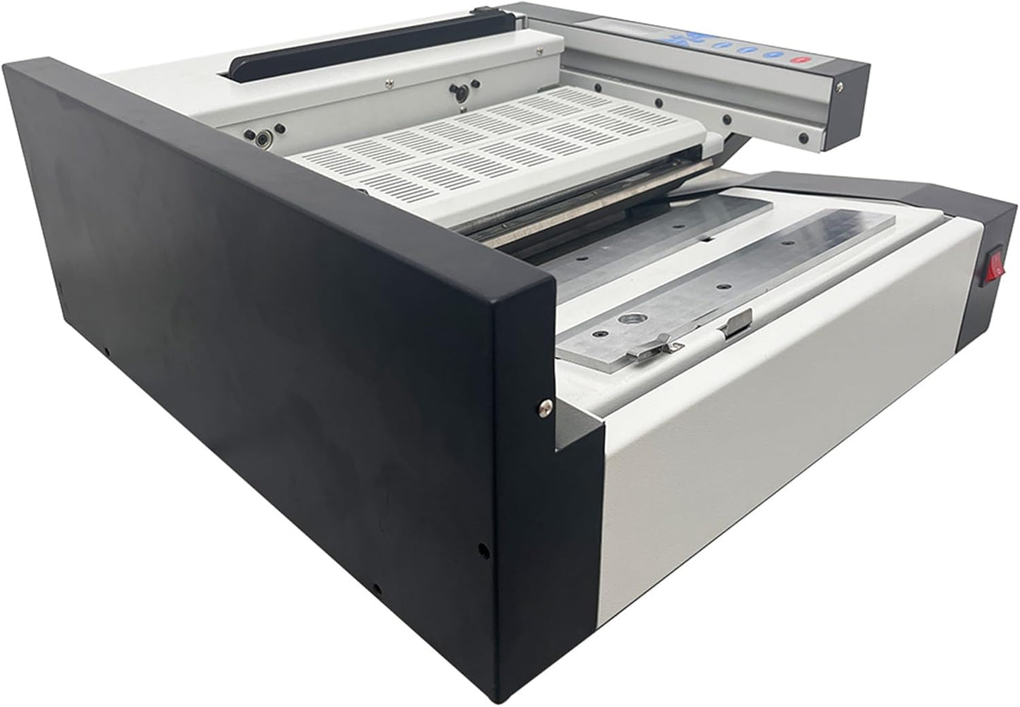 TECHTONGDA Glue Book Binding Machine 110V Automatic Hot Glue Book Binder, Wireless Book Binding Machine with Fault Detection, Adjustable Temperature