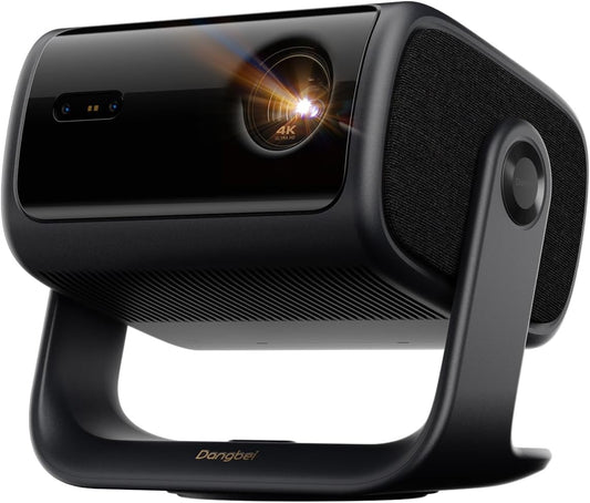 Dangbei MP1 MAX Triple Laser 4K Projector - 3100 ISO Lumens, 110% BT.2020, Google TV with Netflix Officially, 300'' Display, 2x12W Dolby Audio DTS:X, HDR10+, Blu-ray 3D