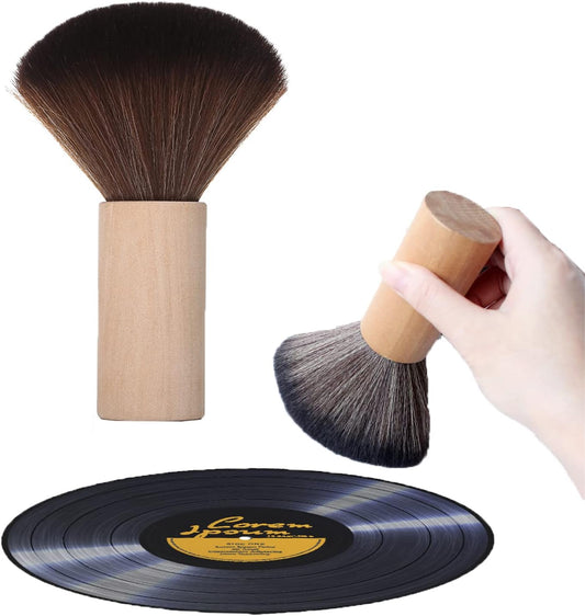Turntable Vinyl Records Cleaner, Anti-Static Dust Cleaning Record Brush for Vinyl Albums LP CD Cartridge(1 Pcs)
