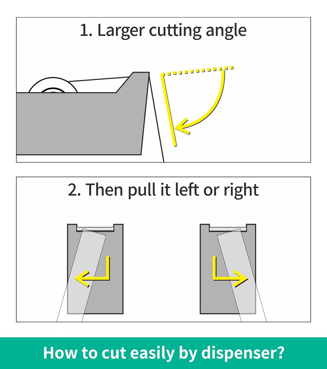 6 Rolls Transparent Tape Refills, Clear Tape Dispenser Refill Rolls, Glossy Gift Wrap Tapes for Office, School, Home, 3/4 x 1000 Inches
