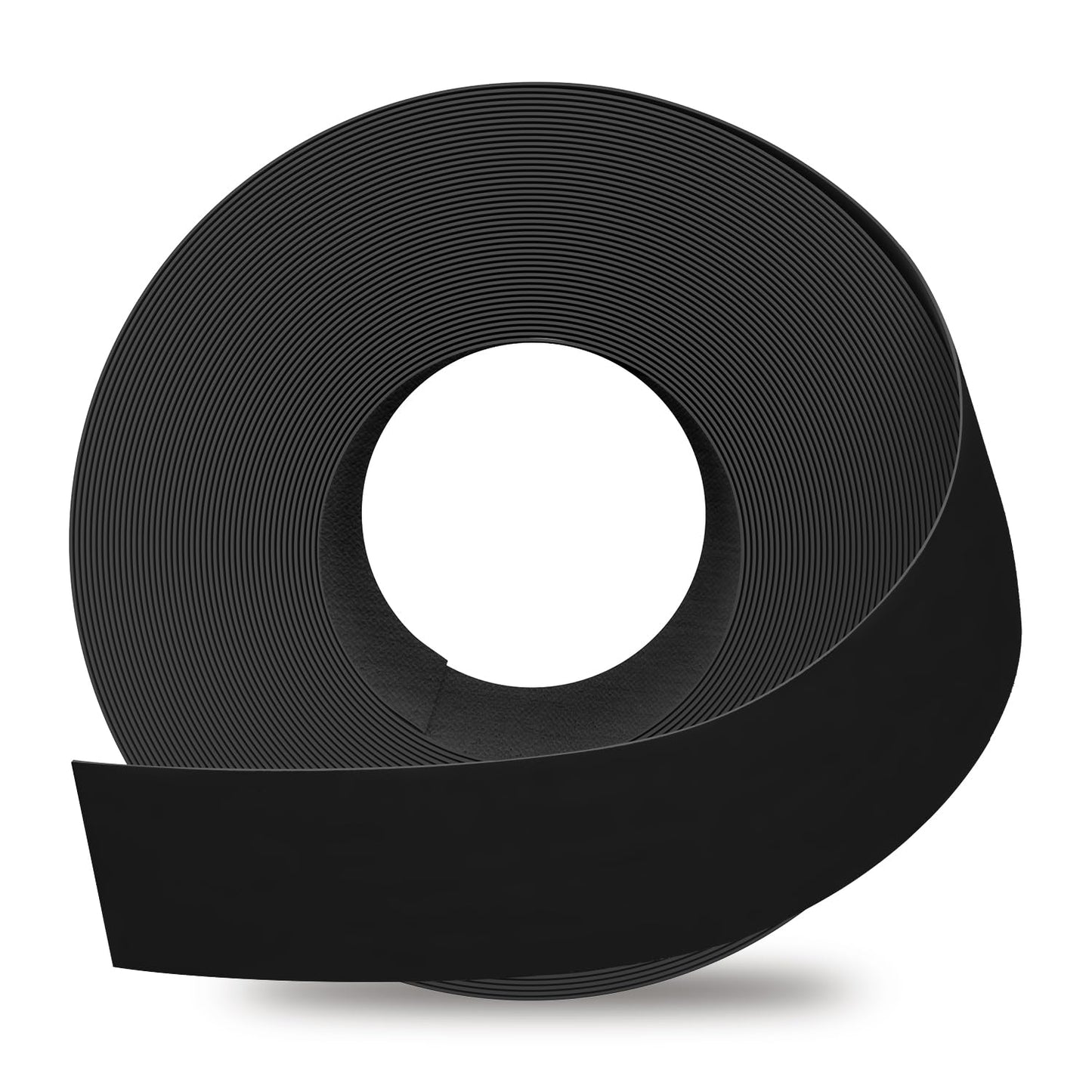 GSCIT Club Black Edge Banding, 1 1/2 Inch x 100ft Melamine With Hot Melt Adhesive Preglued Cabinet Flexible Black Veneer Edging