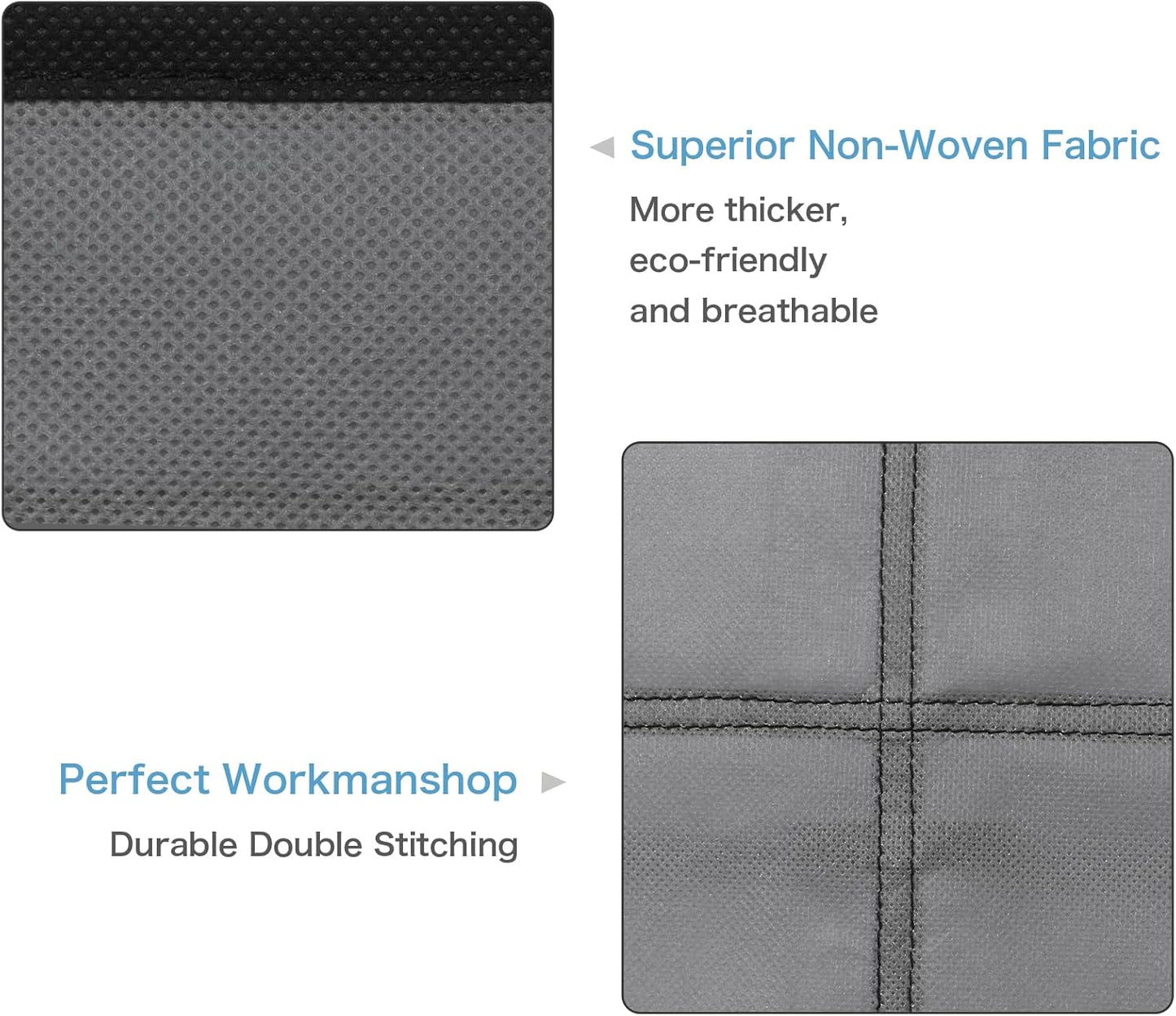 42 Pocket Classroom Pocket Chart for Cell Phones and Calculator,Clear Cellphone Pocket Chart for Classroom with Number Sticker and Hooks (Grey-42 Pockets)