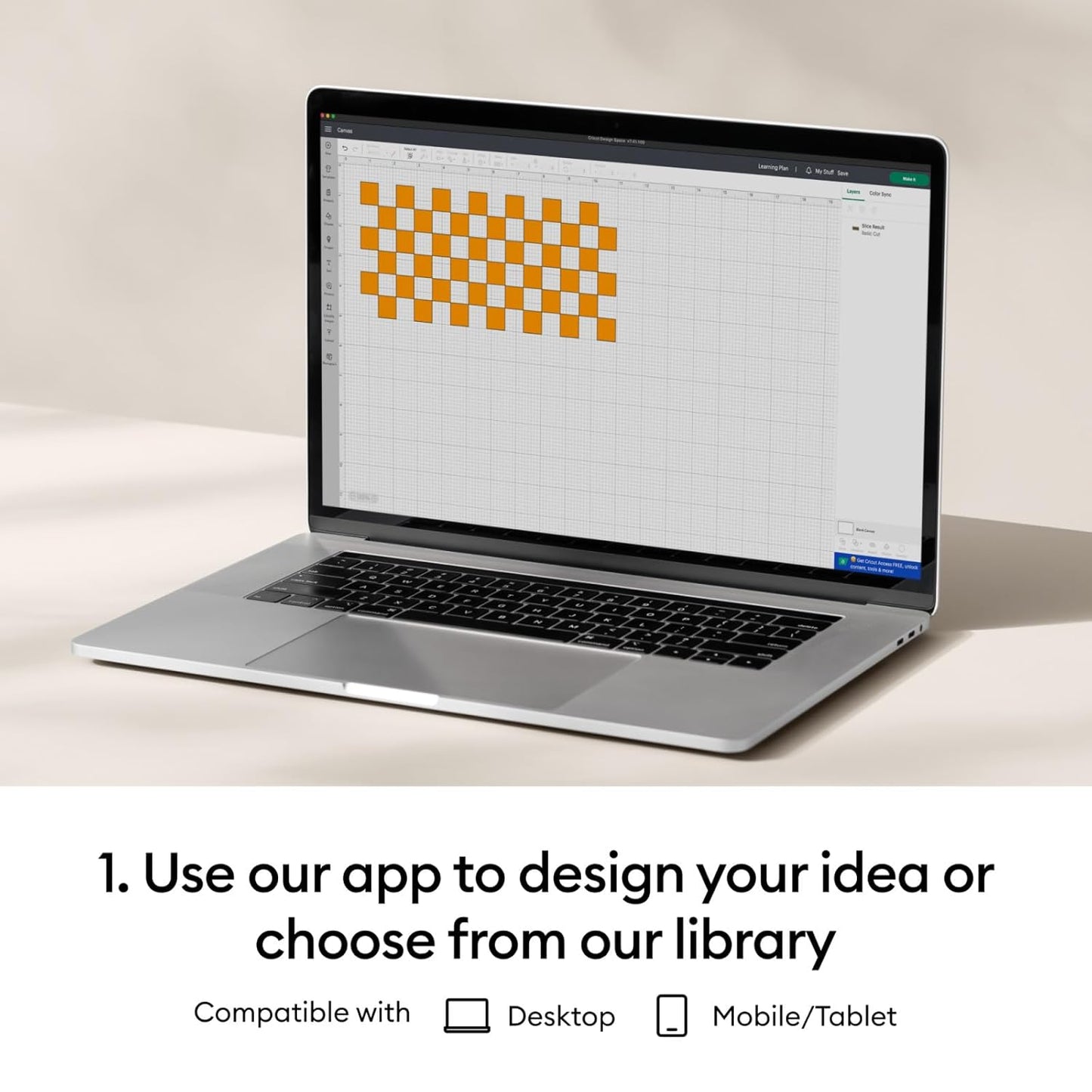 Cricut Joy Xtra Smart Cutting Machine | Vinyl Starter Kit