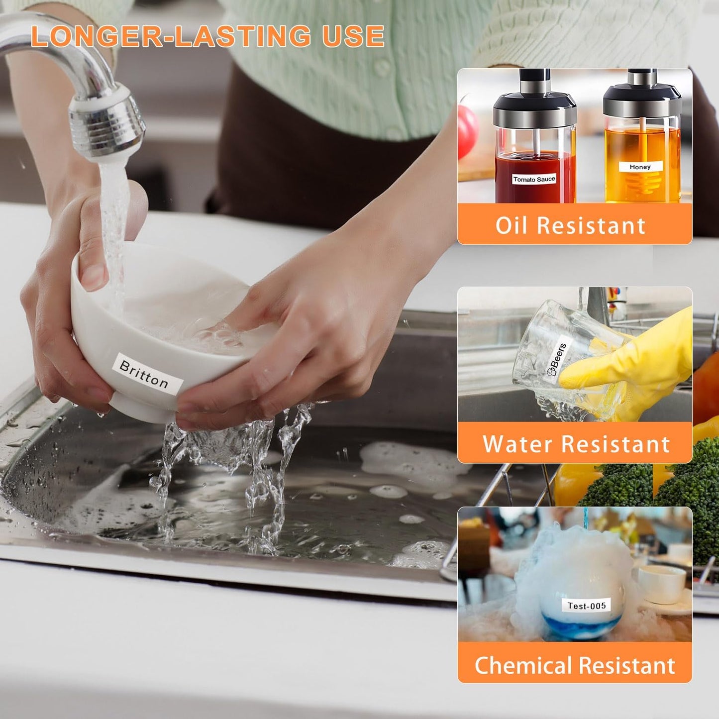 8Pack Compatible with Brother P Touch Label Tape 12mm 0.47 Laminated White TZe-231 TZe 231 TZe TZ Tape Refill Compatible with Brother P-Touch Label Maker PT-D210 PT-H110