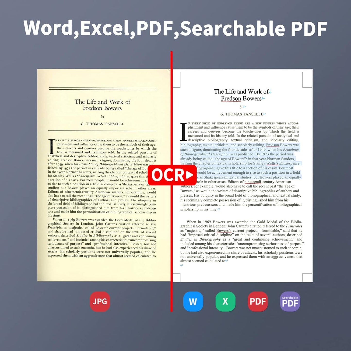 CZUR Lens1200 Pro Portable Document Scanner, 12MP USB Document Camera, Fast Scan 1s/Page, Capture Size A4, Easy-to-Use OCR, Travel-Friendly Mobile Scanner for Mac & Windows(Not for Books)