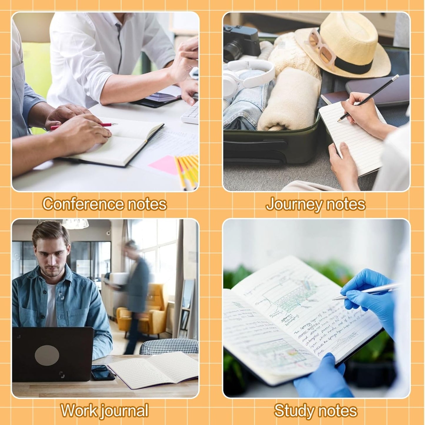 60 Pack Mini Notebooks Bulk,3.5 x 5.5 in Small Pocket Notebooks,Colorful Pocket Notebook Journals Bulk,Colorful Cover Lined Notepad for Travelers Office Supplies,12 Colors, 30 Sheets/60 Pages