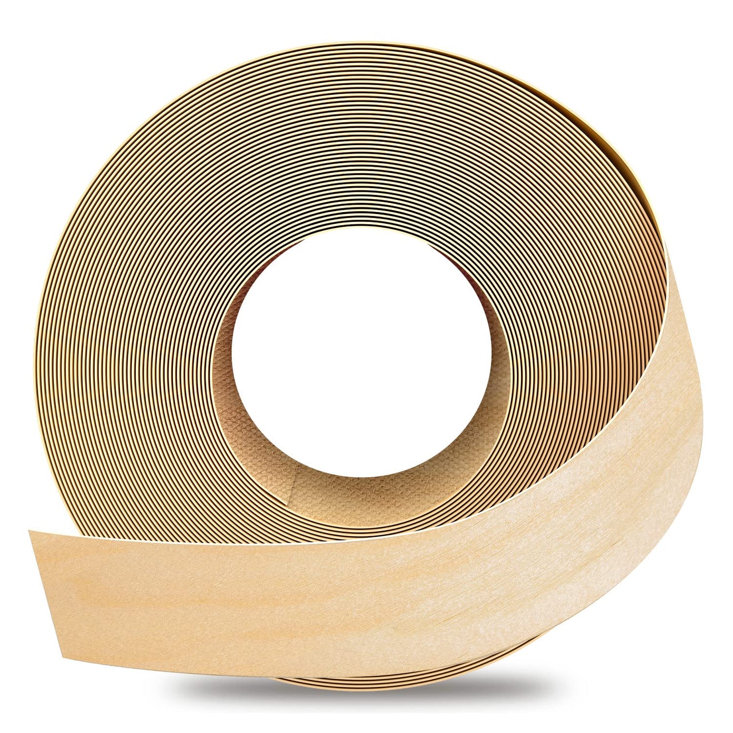 GSCIT Club Birch Edge Banding, 3 inch x 25ft roll of Veneer Edge Banding Preglued Flexible, Real Wood Tape Banding