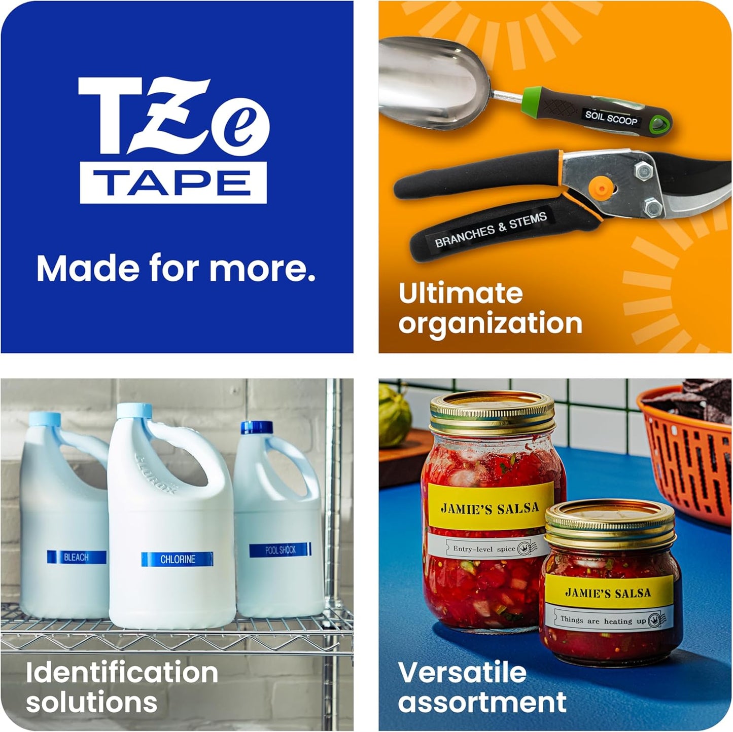 Brother Genuine P-Touch TZe, Black Print on Gold Label Tape (TZePR831), Premium Glitter Laminated,1/2in x 26.2ft (12mm x 8m) for Select P-Touch Label Makers, Powerful Lamination, for Crafting