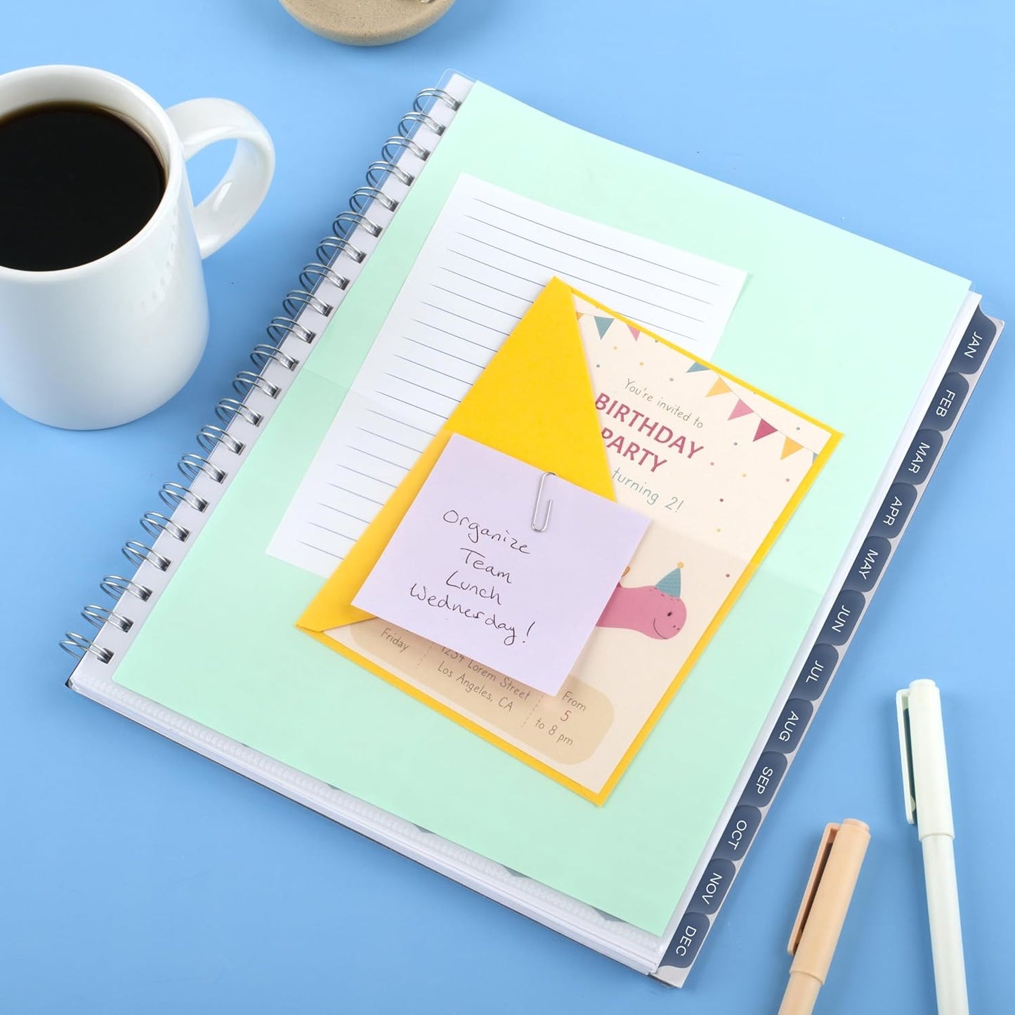 Cambridge 2026 Planner, Weekly & Monthly, 8-1/2" x 11", Large, Abyss (1756-905-26)