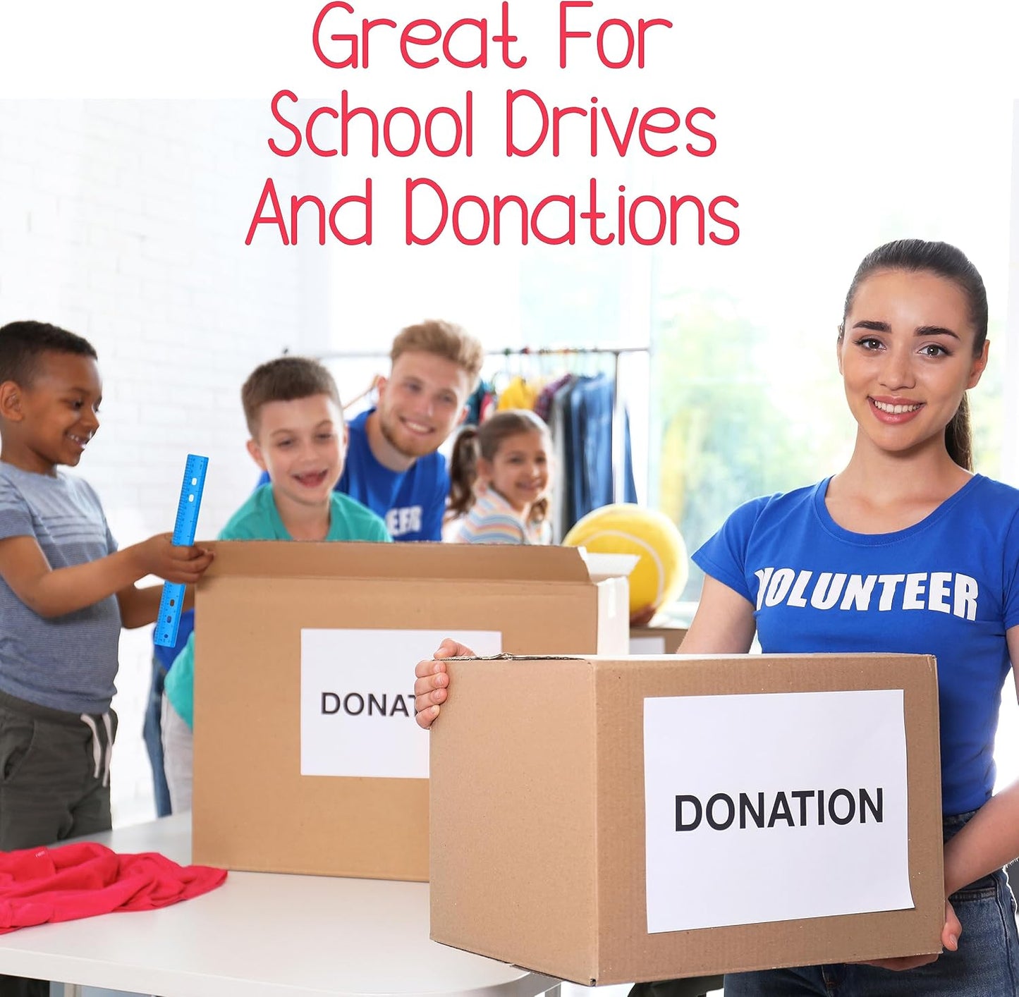 Rulers Bulk for Classroom (144 Bulk Pack) Plastic Ruler 12 Inch, Ruler with Centimeters and Inches, Rulers Bulk for Classroom, Bulk School Supplies Wholesale, Assorted Colors, (144 Pack Bulk)