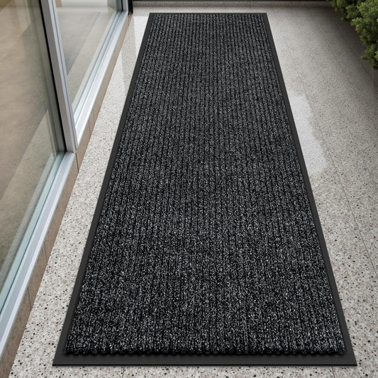 Vicwe Indoor Outdoor Door Mat, 3'x6' Heavy Duty Front Door Mat, Non-Slip Washable Doormats Entrance Mats, Dirt Resistant and Absorbent Doormat, Commercial Outdoor Entrance Floor Mat for Home Office